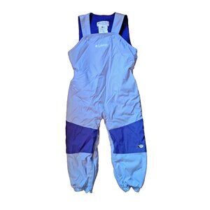 Columbia Tectonite Boys Snow Bib Overalls Size 4T Blue Two-Tone Adjustable Strap